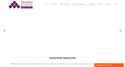 Desktop Screenshot of ghcapacitacion.com